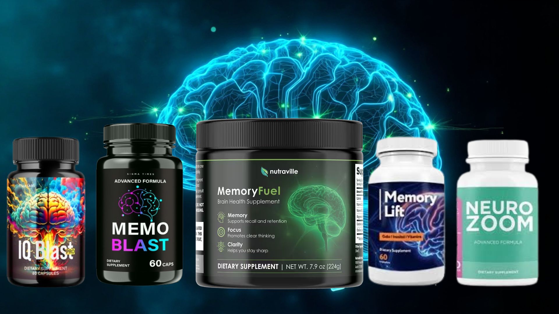 Top 5 Brain Supplements